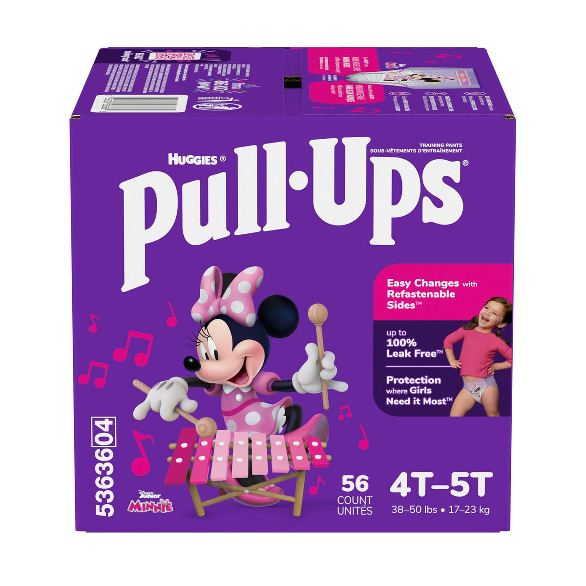 Kimberly-Clark Pull-Ups Learning Design Training Pants - Girls Giga Pack – image 3
