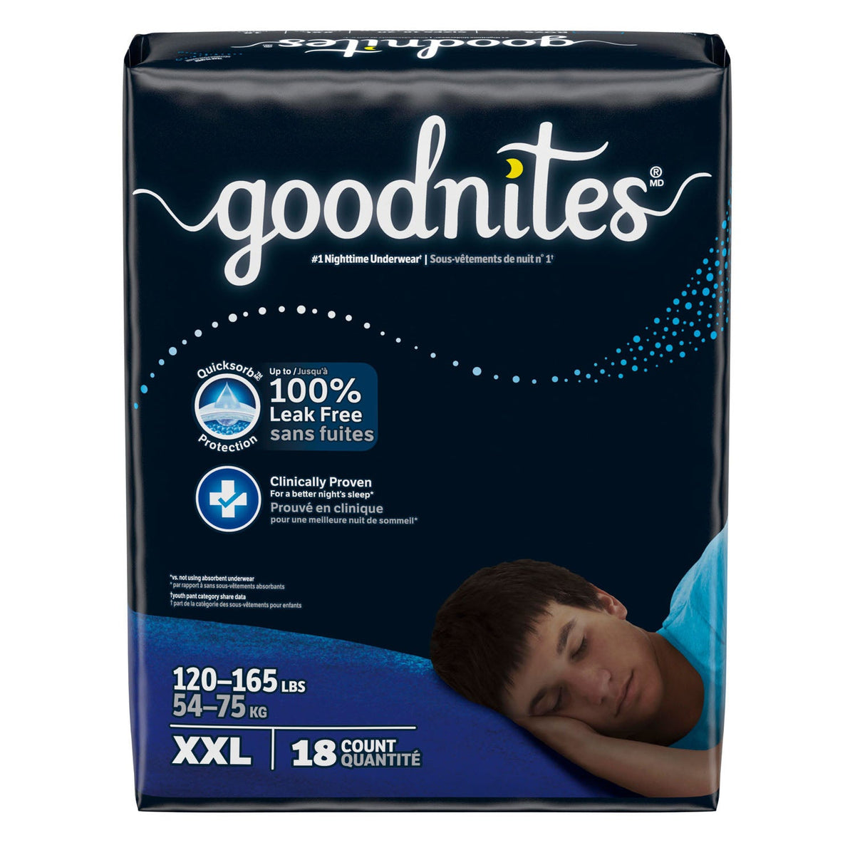 Kimberly-Clark Goodnites Underpants - Boy (XXL)