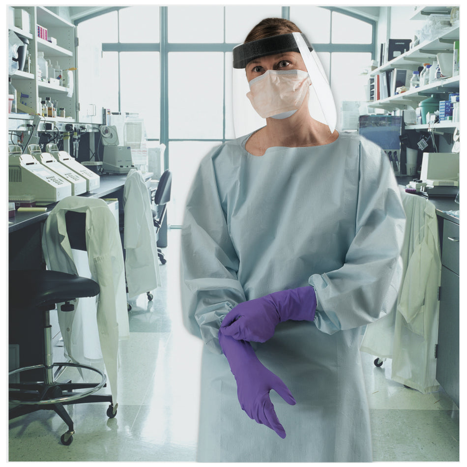 Halyard Procedure Gown Chemotherapy Drug Tested - Open Back