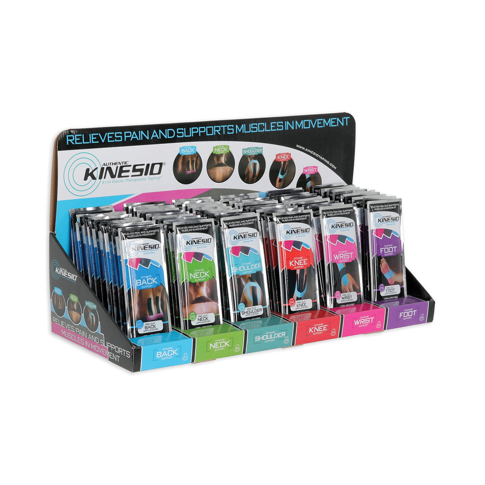 Kinesio Tape Pre Cuts - Starter Sets with Display, 10 of EA App/CS