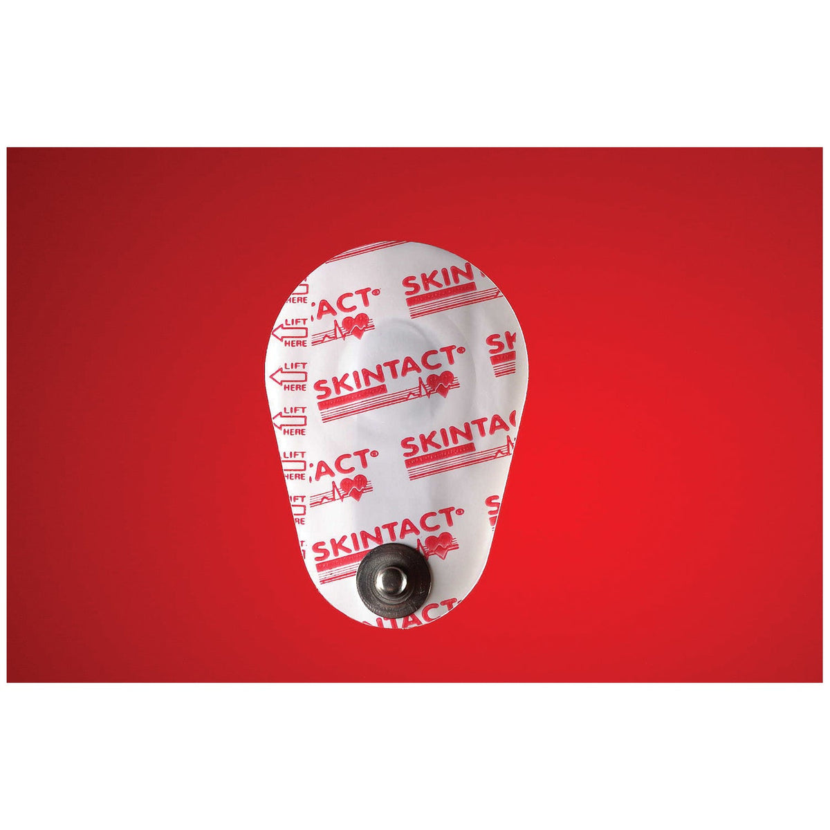 Leonhard Lang Skintact Stress Test & Holter ECG Electrodes - Solid Gel, Offset Snap Connector