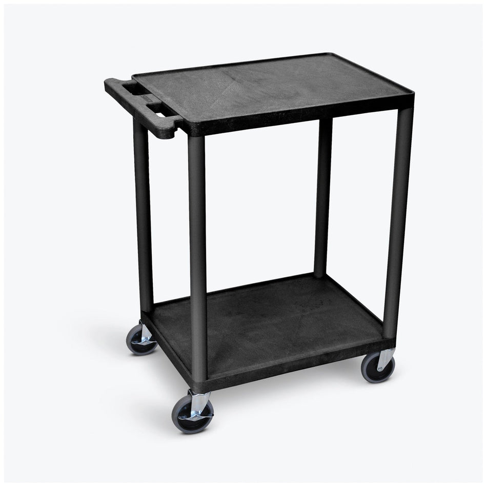 Luxor Utility Carts - Two Shelves (24"W X 18"D X 33.5"H)
