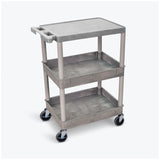 Luxor Flat Top Utility Carts - Top, Middle/Bottom Tub Shelves – image 2