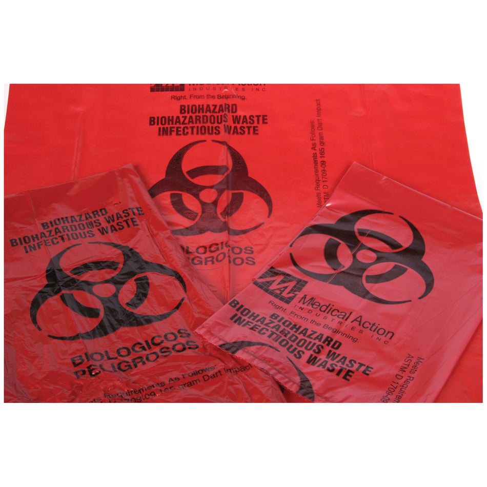 Medegen Biohazardous Waste Bags - Infectious Bags