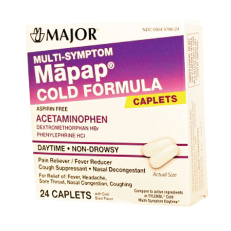 Major Cold & Cough Tablets - Mapap Multi-Symptom