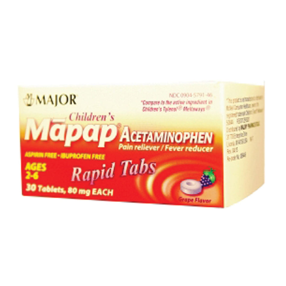 Major Analgesic - Childrens - Rapid Melt Tablets