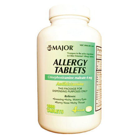 Major Allergy Tablets - Chlorpheniramine – image 3