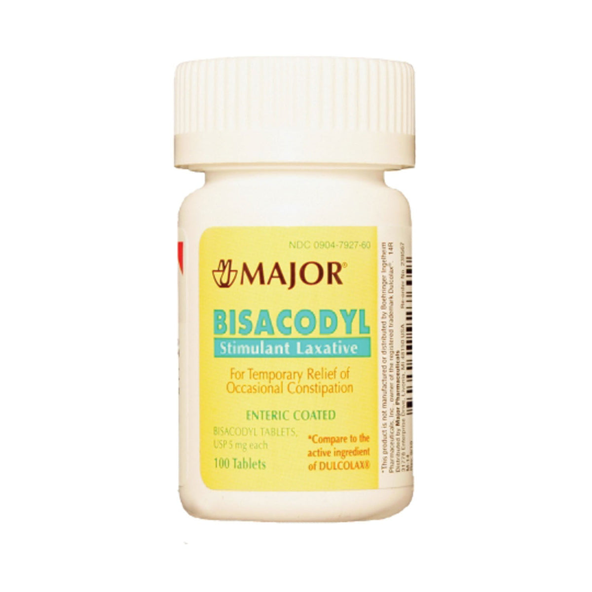 Major Laxatives - Bisacodyl Tablets