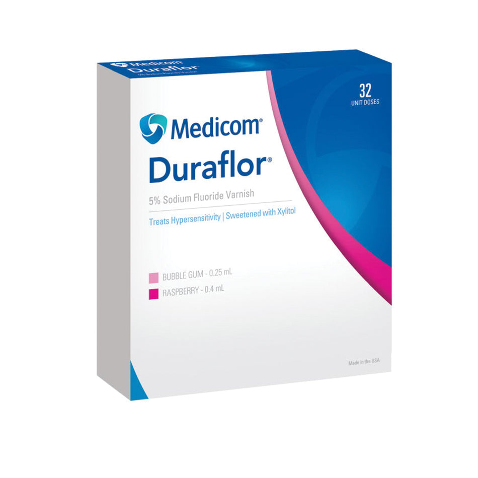 Medicom Duraflor 5% Sodium Fluoride Varnish - Unit Dose