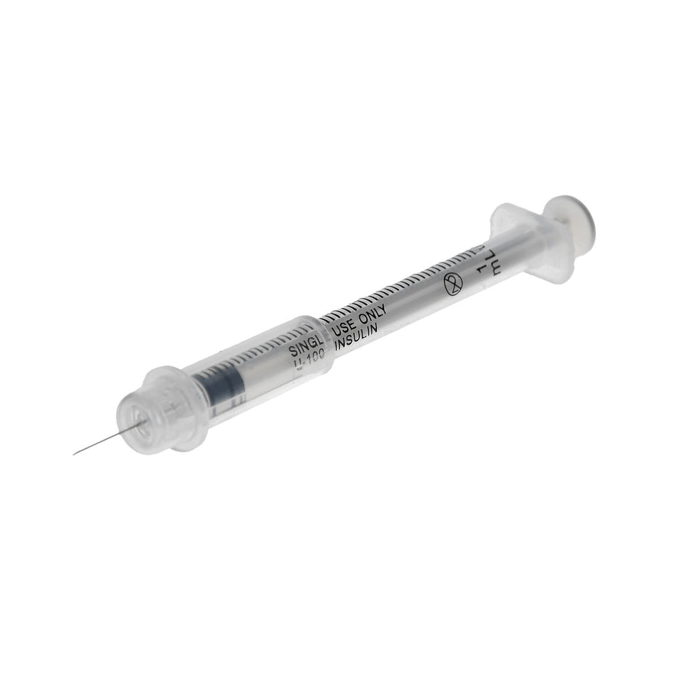 Medivena One-Care Insulin Safety Syringe - 1 ml