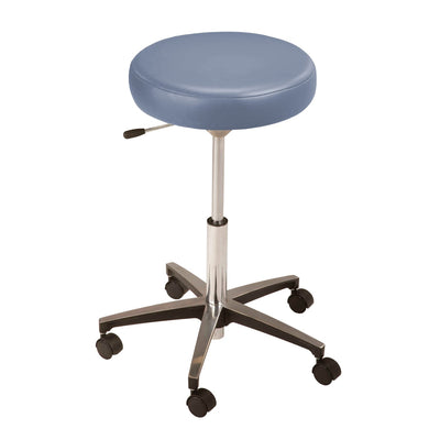 Mti Stool - Pneumatic Hand Operated - Chrome Base Without Backrest