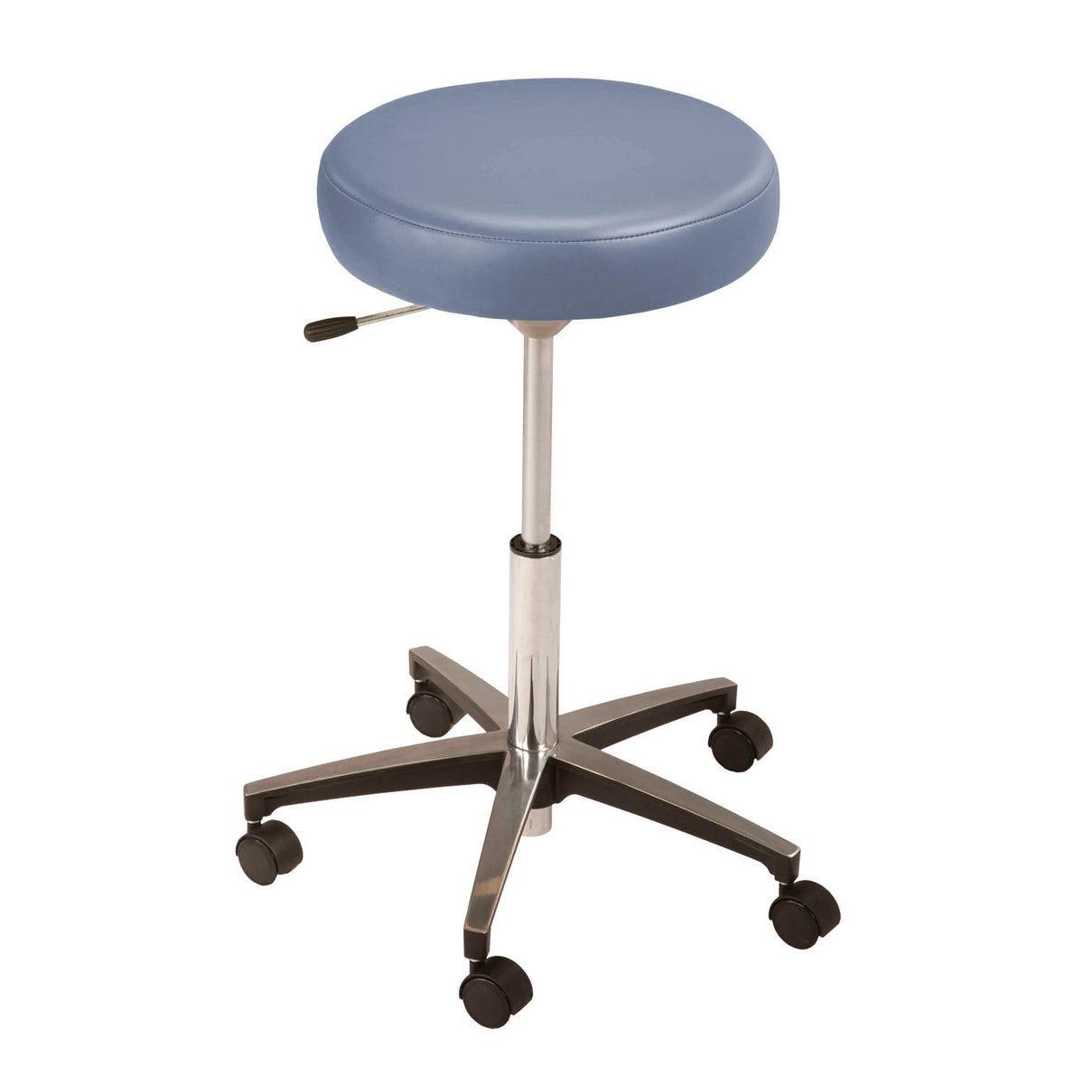 Mti Stool - Pneumatic Hand Operated - Chrome Base Without Backrest – image 7