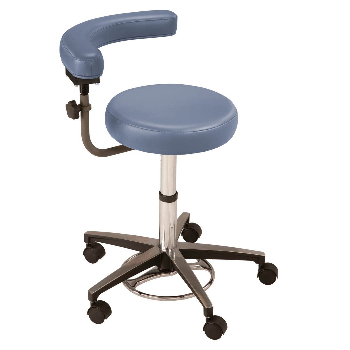 Mti Stool - Pneumatic Foot Operated with Body Support – image 5