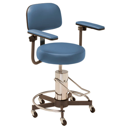 Mti Stool - Hydraulic Pump with Twin Arms & Ergo Backrest – image 5