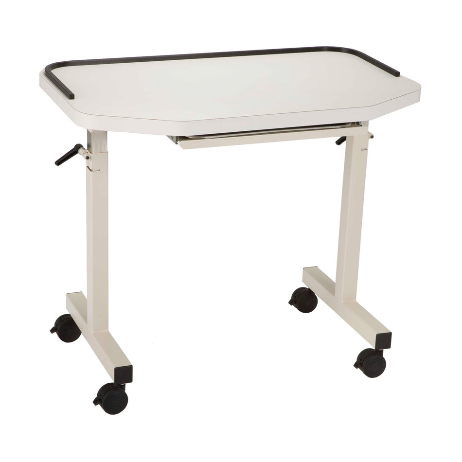 Mti Instrument Table - Laminate-Crystal Finish with Edge Guard