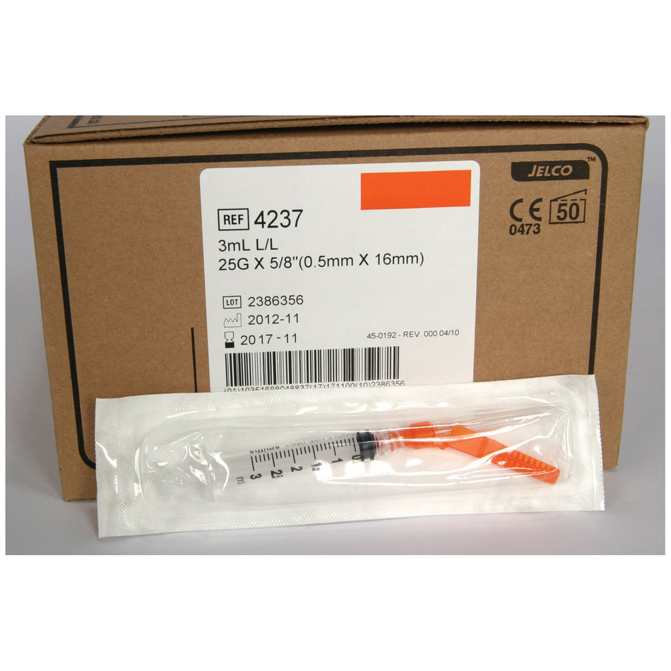 ICU Medical Hypodermic Needle-PRO Safety Needles W/Syringe - 22G X 1½
