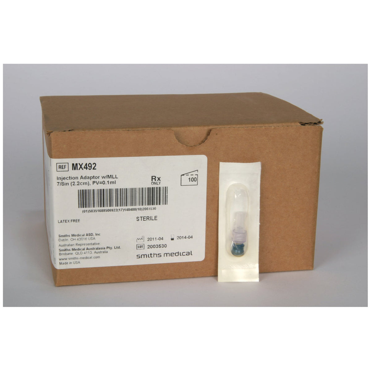 ICU Medical Injection Adapters & Connectors