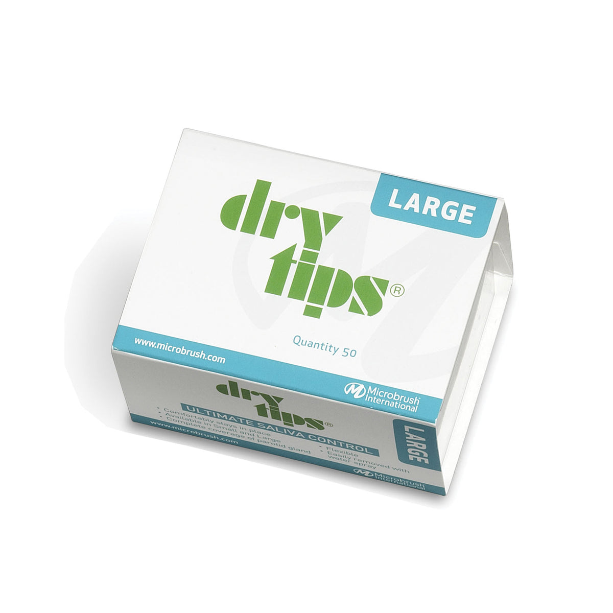 Microbrush Dry Tips Saliva Absorbent Products