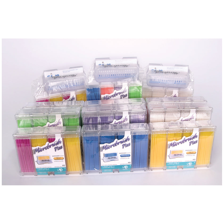 Microbrush Plus Dispenser Series - Refills (Regular Size)