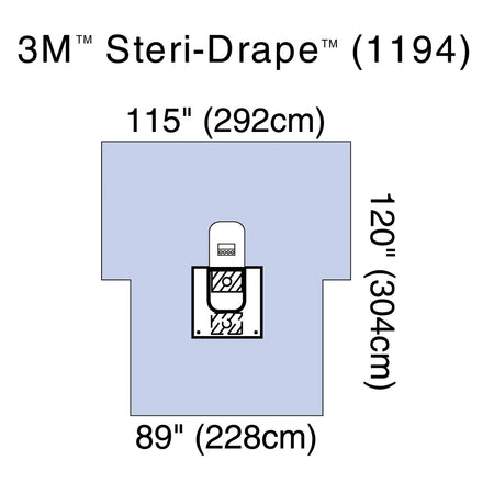 Solventum Steri-Drapetm Arthroscopy Drapes - 2 Exit Ports