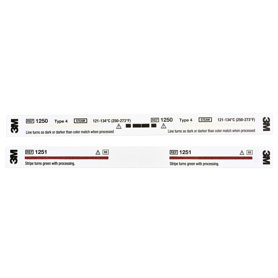 Solventum Complytm Eo & Steam Chemical Indicator Strips - Eo & Mixture