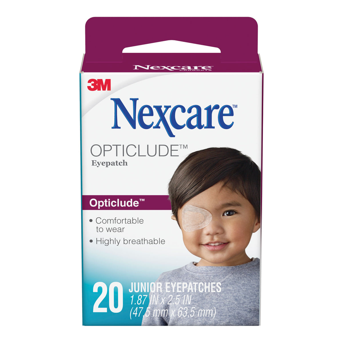 3MTM PSD Nexcaretm Opticludetm Orthoptic Eye Patch