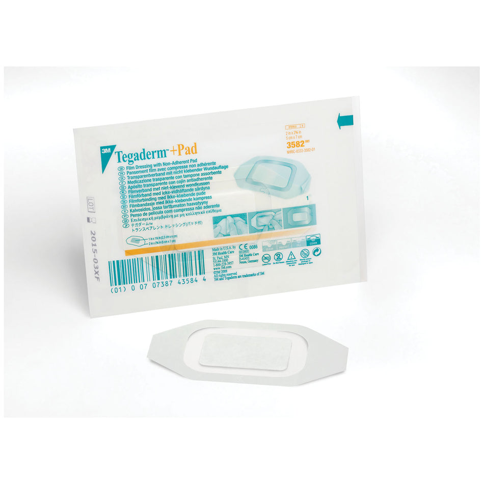 Solventum Tegadermtm + Pad Film Dressing with Non-Adherent Pad