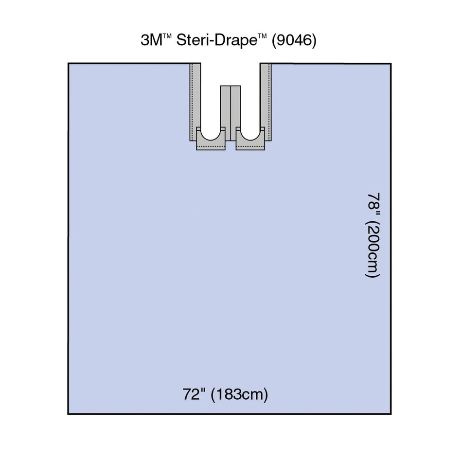 Solventum Drapes & Sheets - Bilateral Split Sheets