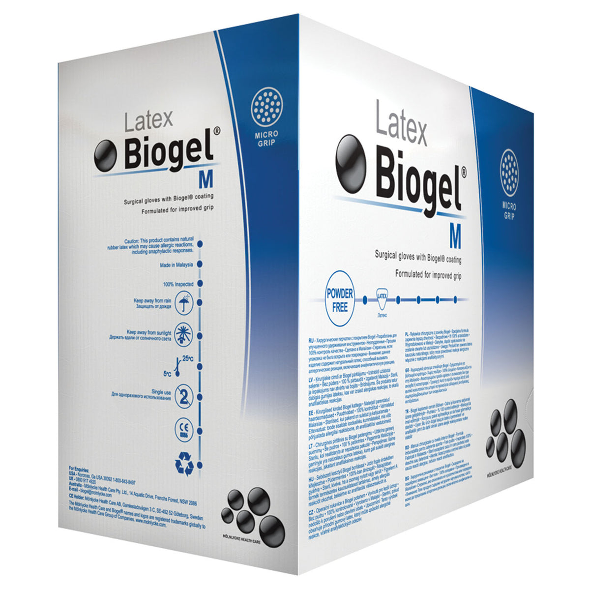 Molnlycke Biogel Microsurg Gloves