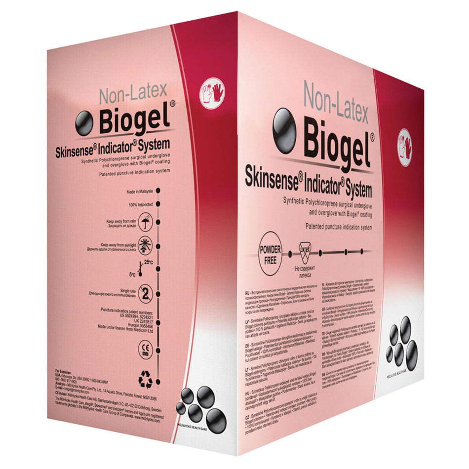 Molnlycke Biogel Skinsense Indicator Gloves