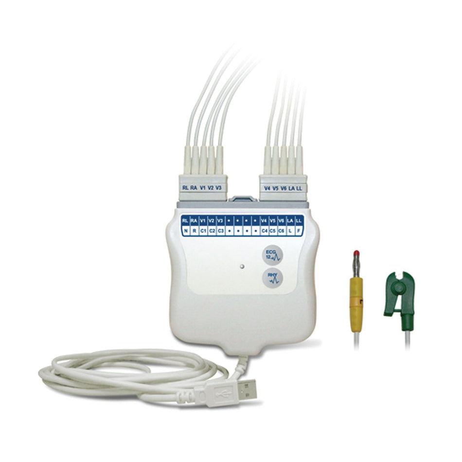 Welch Allyn Mortara Burdick Acquisition Module AM12 for Eli Ecgs