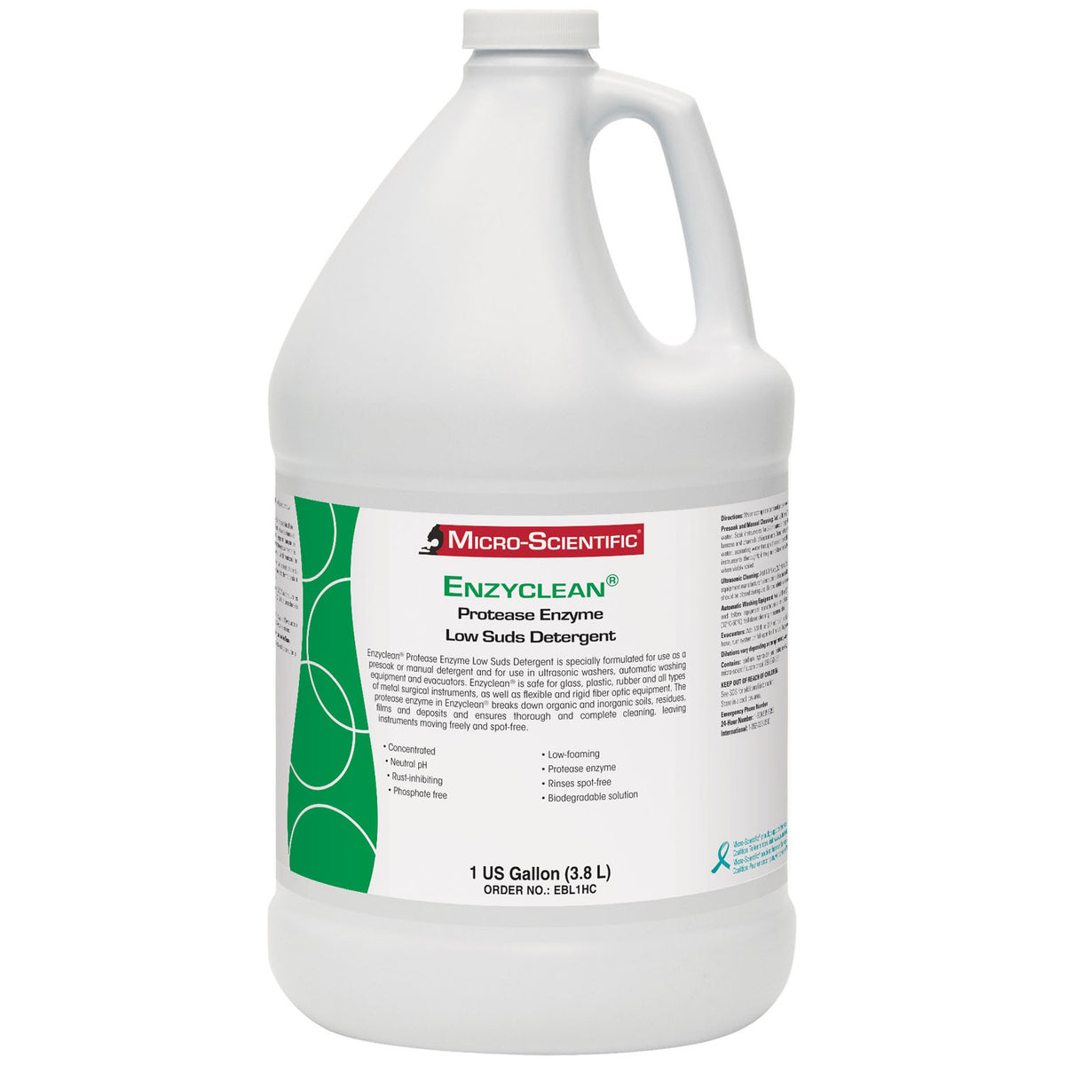 Micro-Scientific Enzcylean Protease Enzyme Detergent