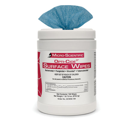Micro-Scientific Opti-CIDE3 Disinfectant Surface Wipes