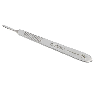 Myco Stainless Steel Blade Handles - Bard Parker Style #3