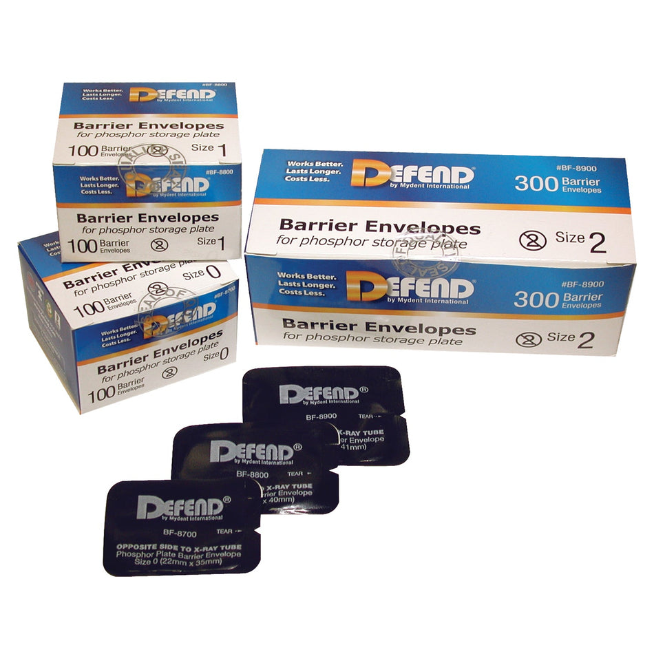 Mydent Defend Barrier Products - Phosphor Plate Envelopes