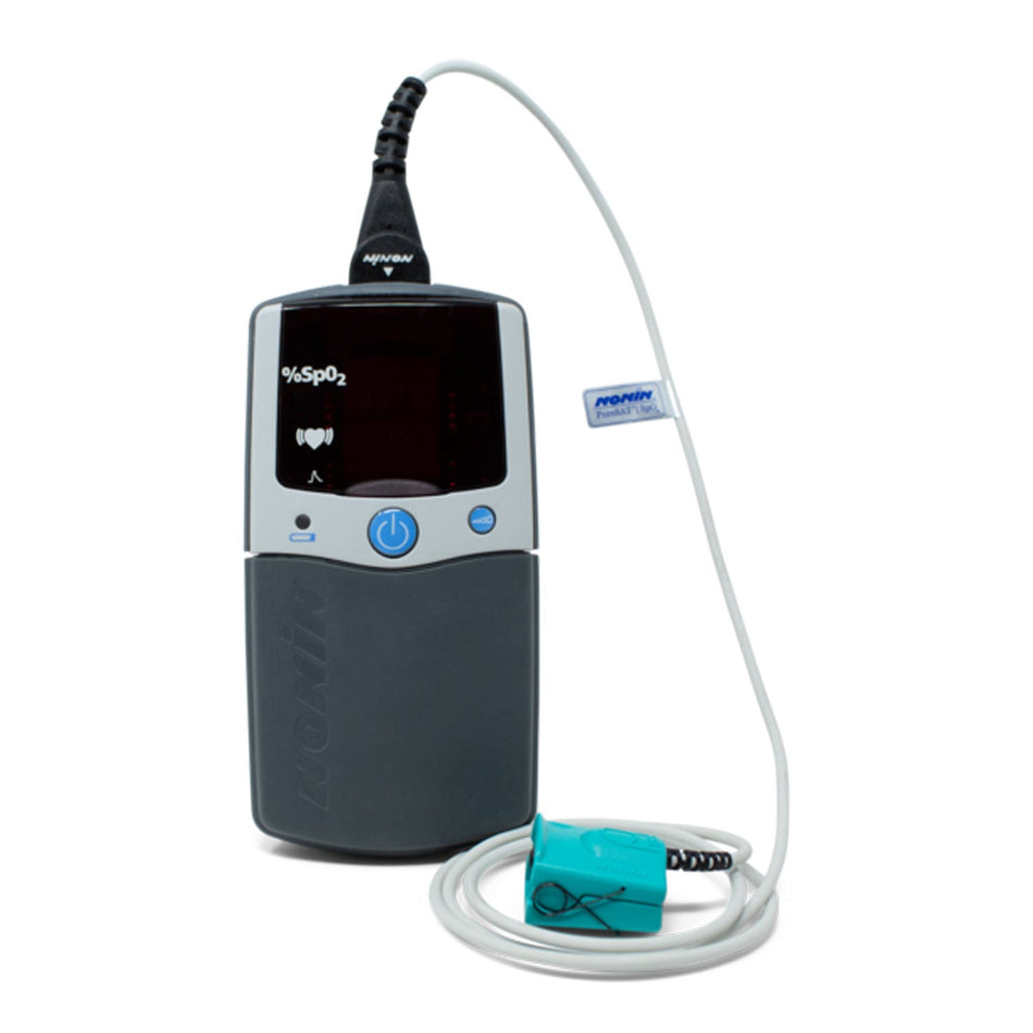 Nonin Palmsat 2500 Series Handheld Pulse Oximeter - Pediatric Finger Clip Sensor (8000AP-3 Sensor)