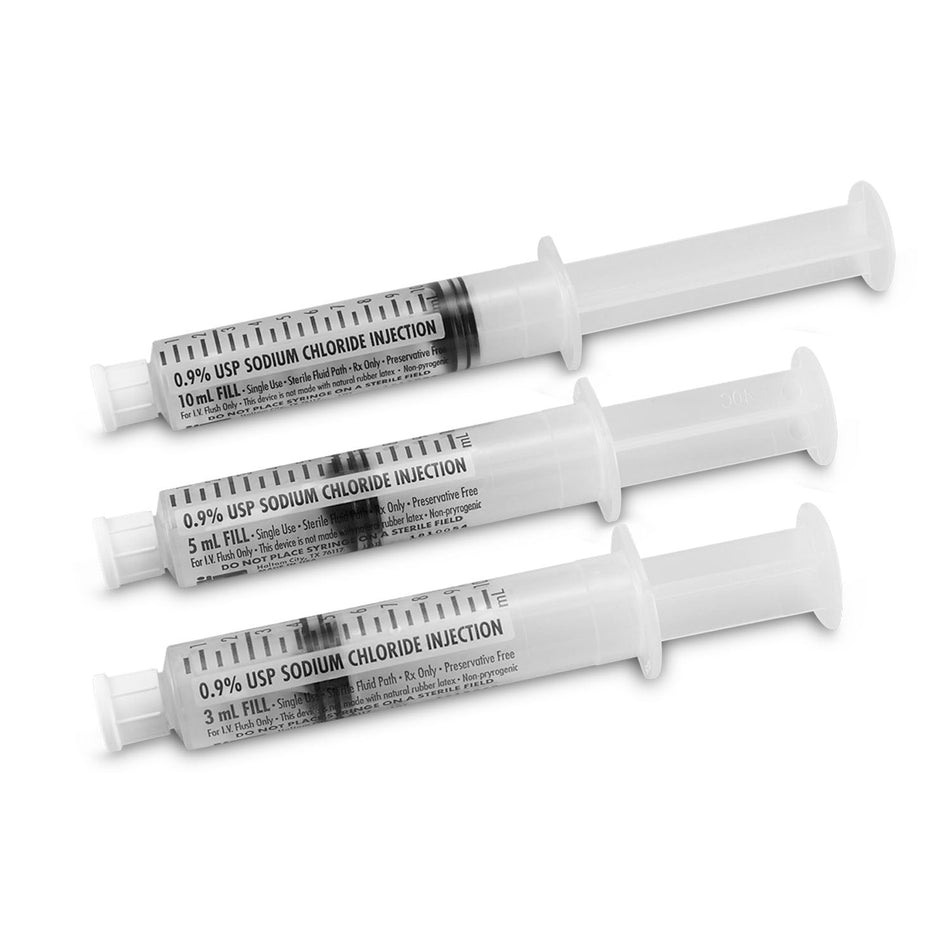 Nurse Assist Stericare Irrigation Kits, Trays & Syringes - 3 mL Saline