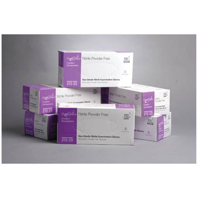 Omni International Omnitrusttm Nitrile Powder Free Examination Glove - Blue, 300/BX