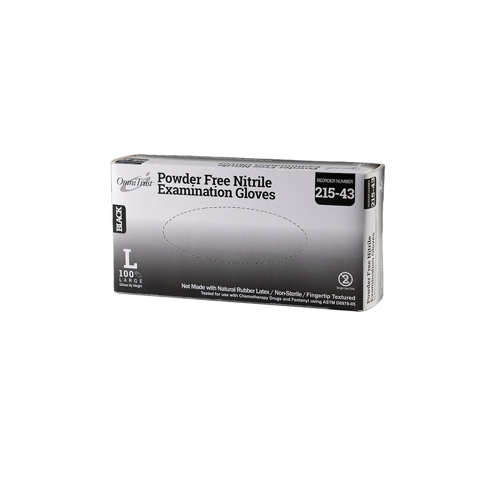 Omni International Omnitrusttm Nitrile Powder Free Examination Glove - 5.0G Power