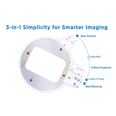 Pacdent Ezaim Defend 3-in-1 Collimator Positioning System - Ring and Arm Combo