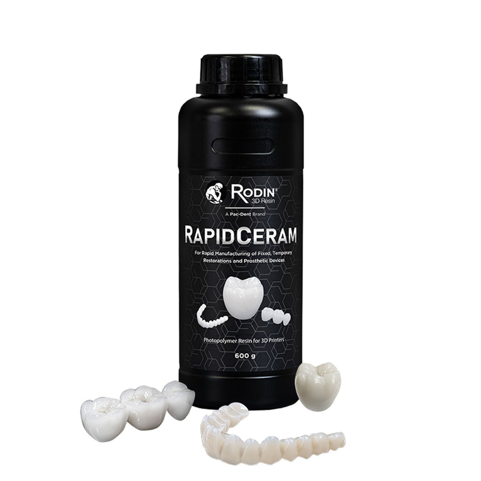 Pacdent Rodin Rapidceram 3D Resin - 600G Bottle