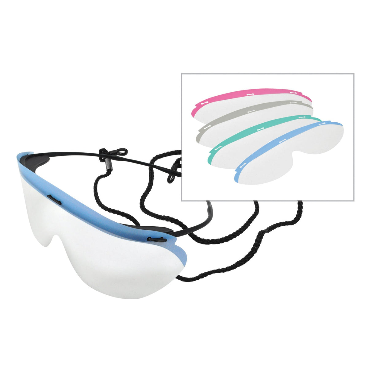 Palmero Dynamic Disposablestm Safety Eyewear - Complete Glasses