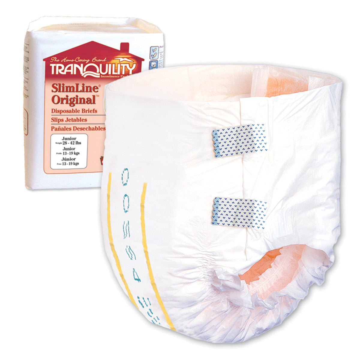 Principle Business Tranquility Slimline Disposable Briefs - Junior