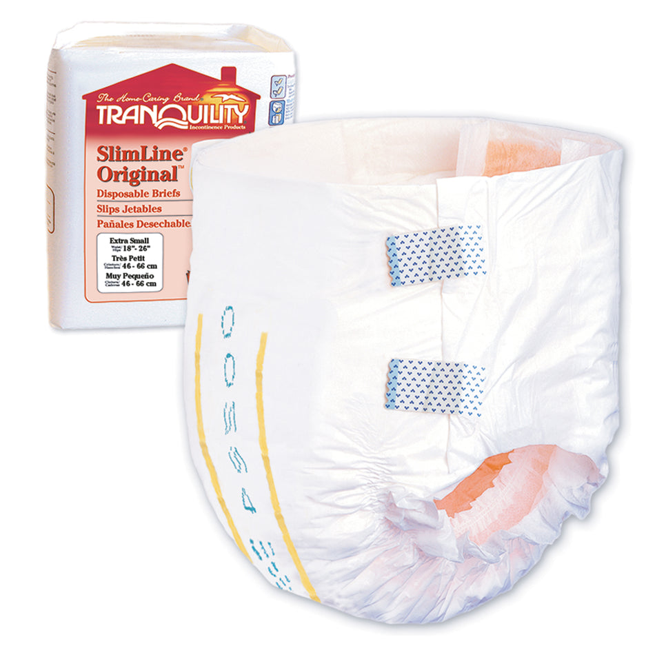 Principle Business Tranquility Slimline Disposable Briefs - Adult