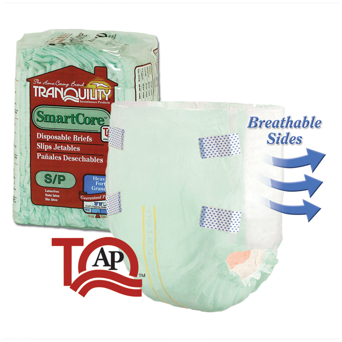 Principle Business Tranquility Smartcoretm Disposable Briefs