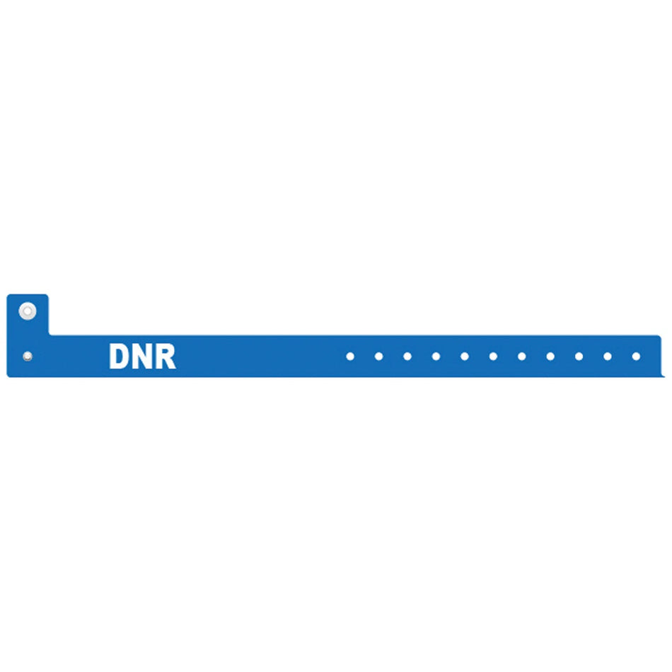 Medical ID Solutions Tri-Laminate Alert Wristbands - DNR (L Shape)