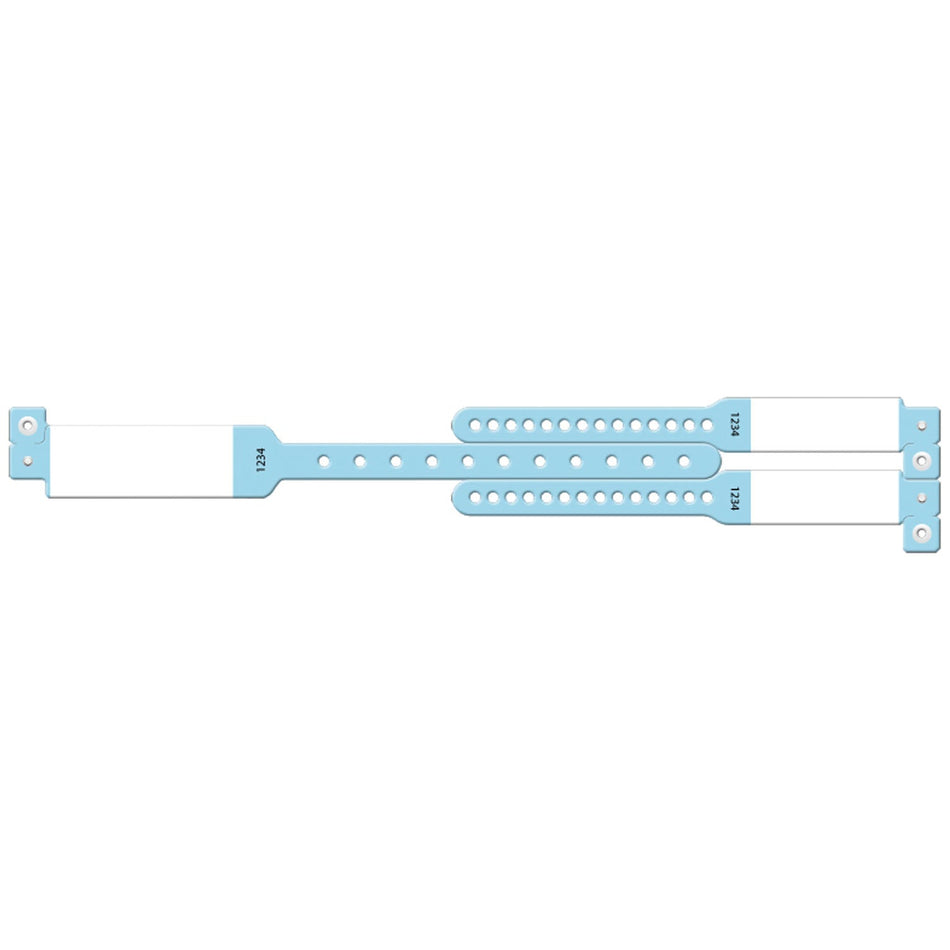 Medical ID Solutions Mother-Baby Wristband Sets - Imprinter Style (3-Part Sets)