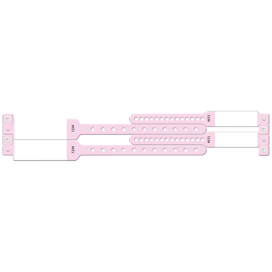 Medical ID Solutions Mother-Baby Wristband Sets - Imprinter Style (4-Part)