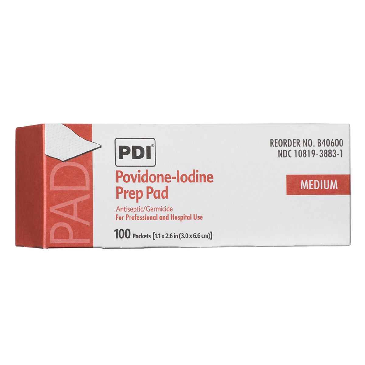 Pdi PVP Iodine Prep Pad