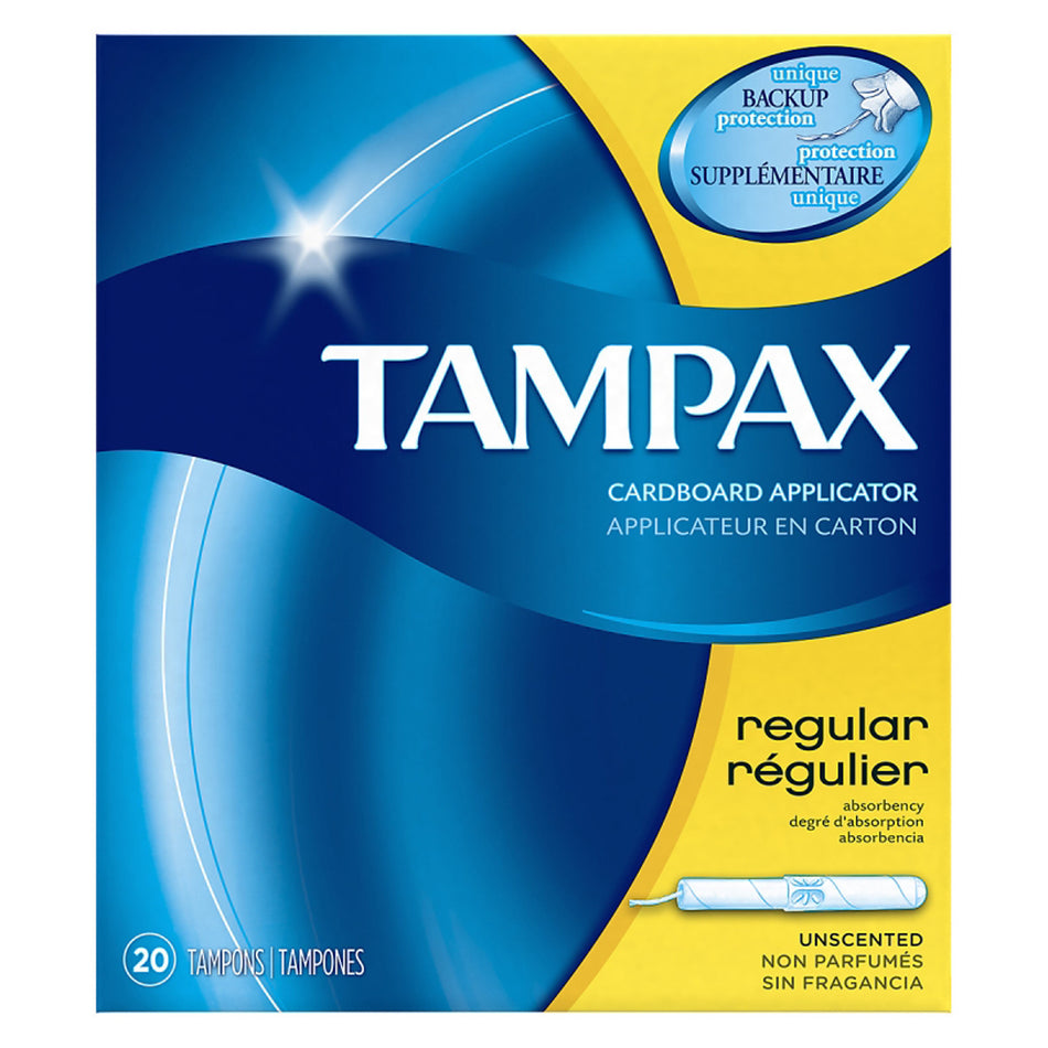 P&g Distributing Tampax Tampons - Regular Absorbency, 20/BX, 24BX/CS